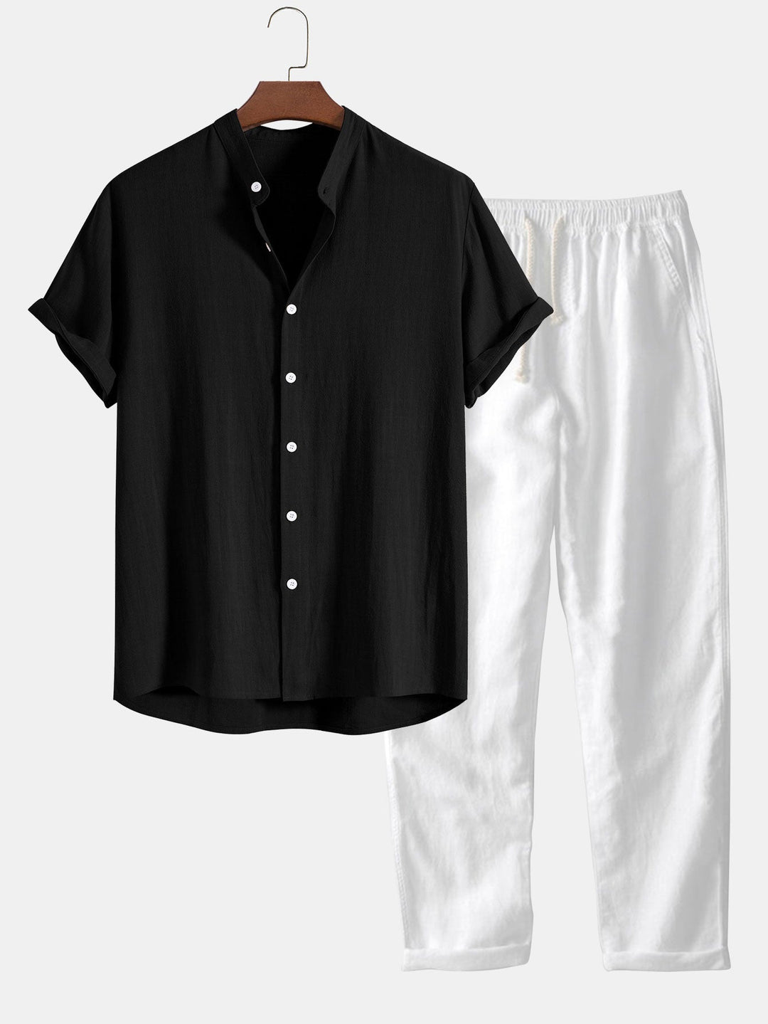 Mark - Casual set with linen pants