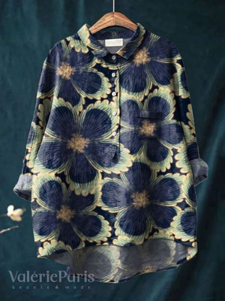 Lilly - Elegant Floral Blouse