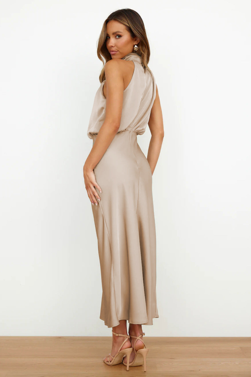 Penney's - Elegant Satin Dress