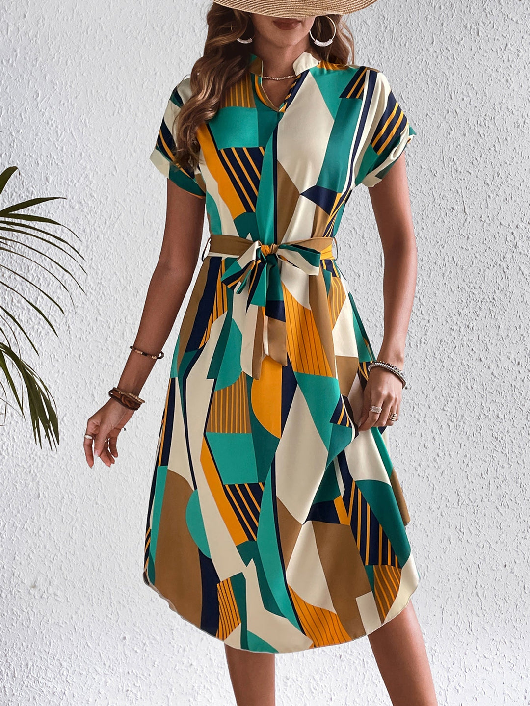 Zara™ Abstract Art Dress