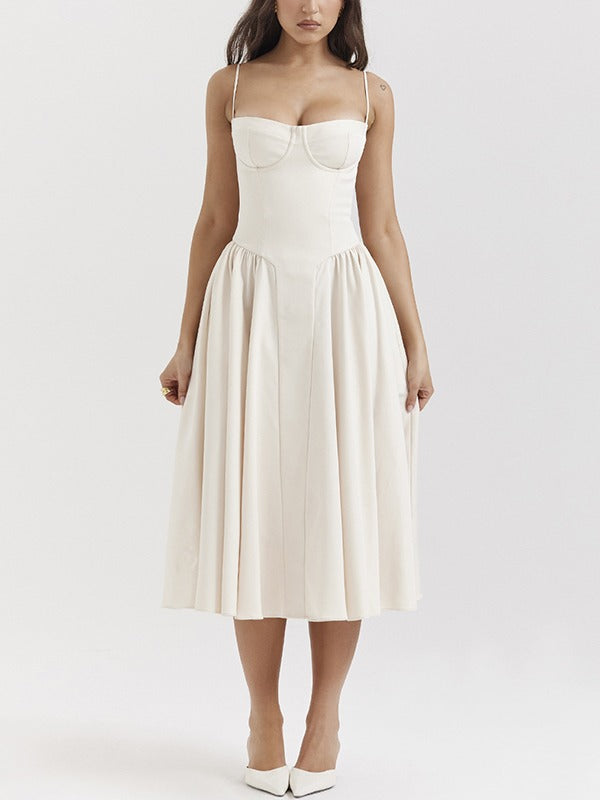 Helene - Midi Corset Dress