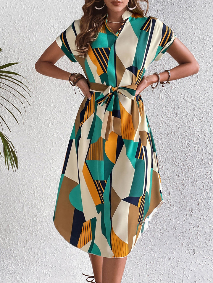 Zara™ Abstract Art Dress