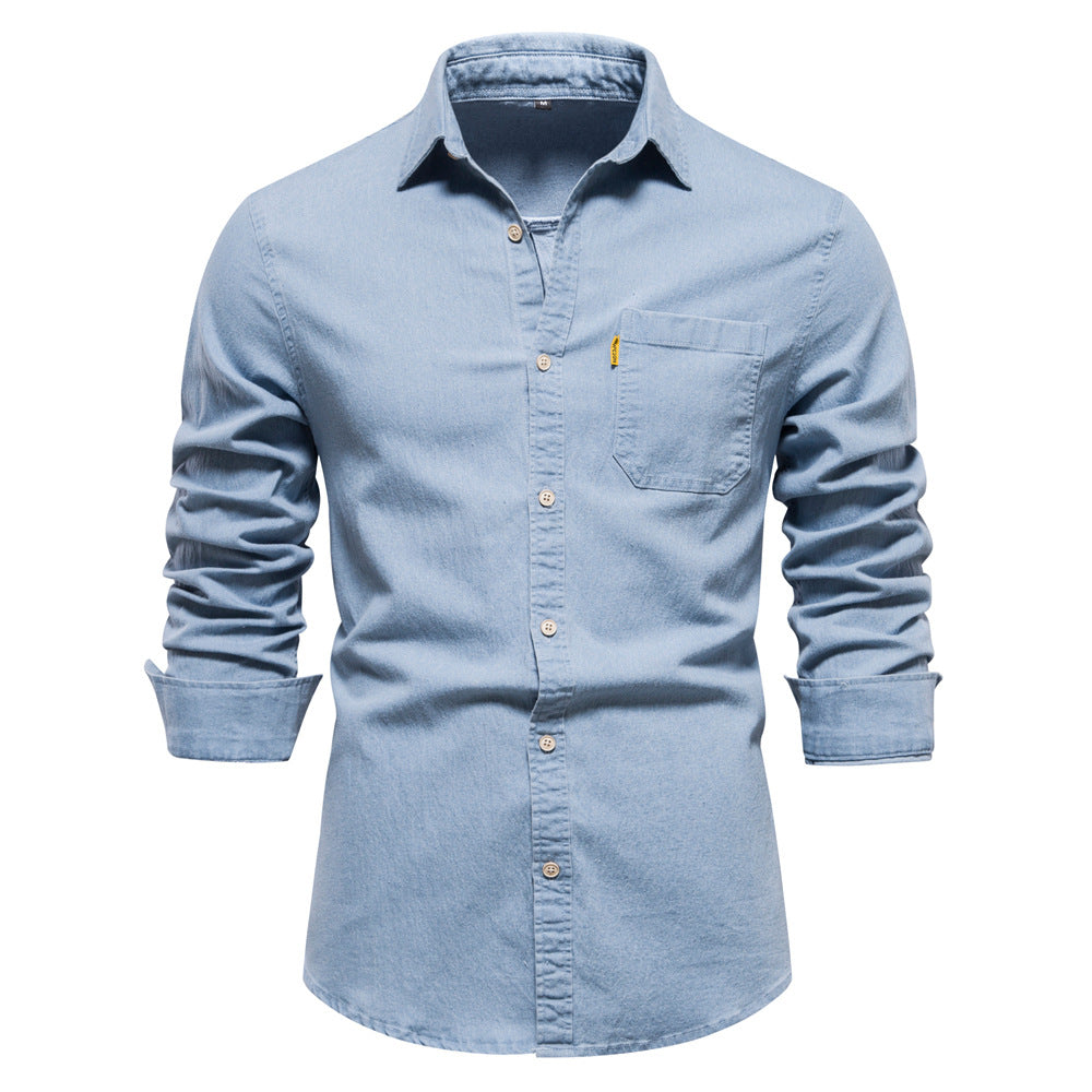 James - Denim Shirt For Men