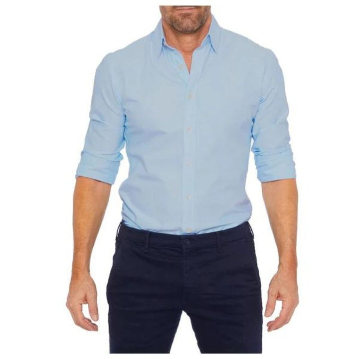 Jake Wrinkle-resistant zipped shirt