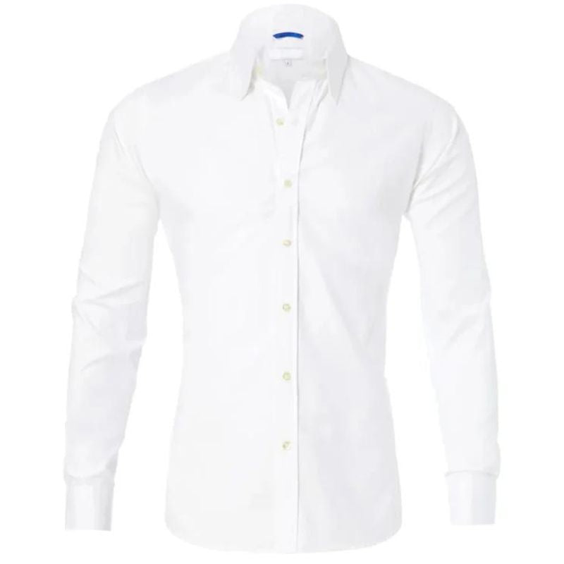 Jake Wrinkle-resistant zipped shirt