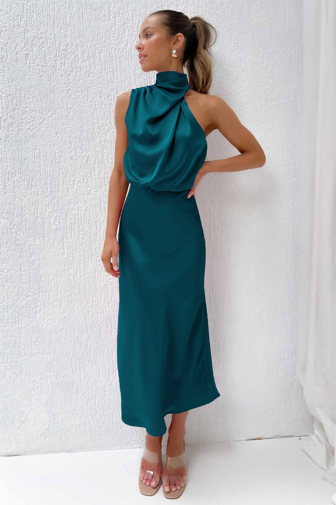 RILEY™ | Elegant Silk Dress