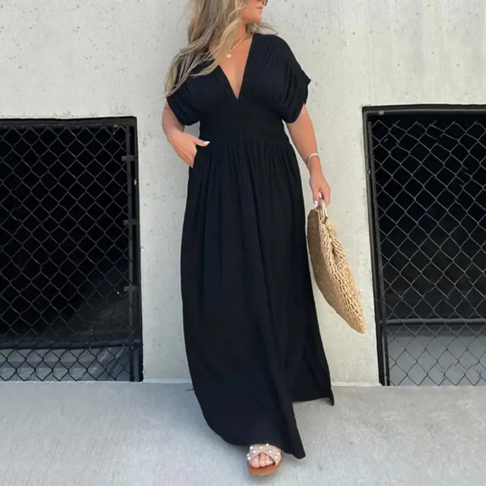 Madison™ | V-Neck Maxi Dress