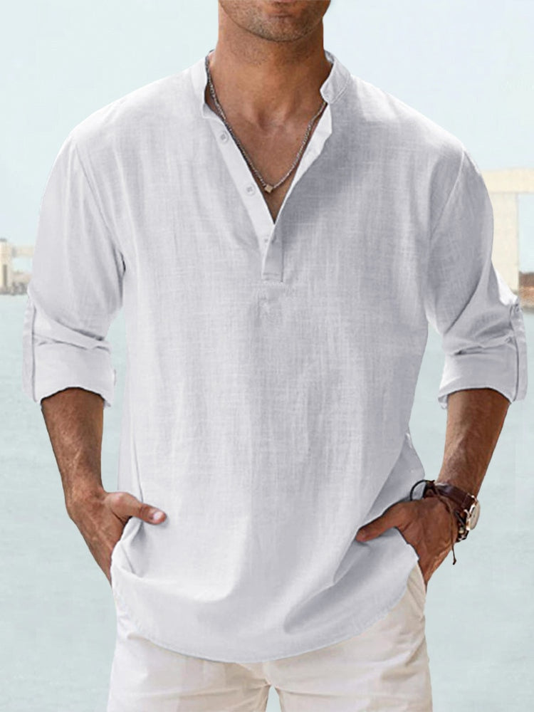 Damian - CASUAL LINEN SHIRT