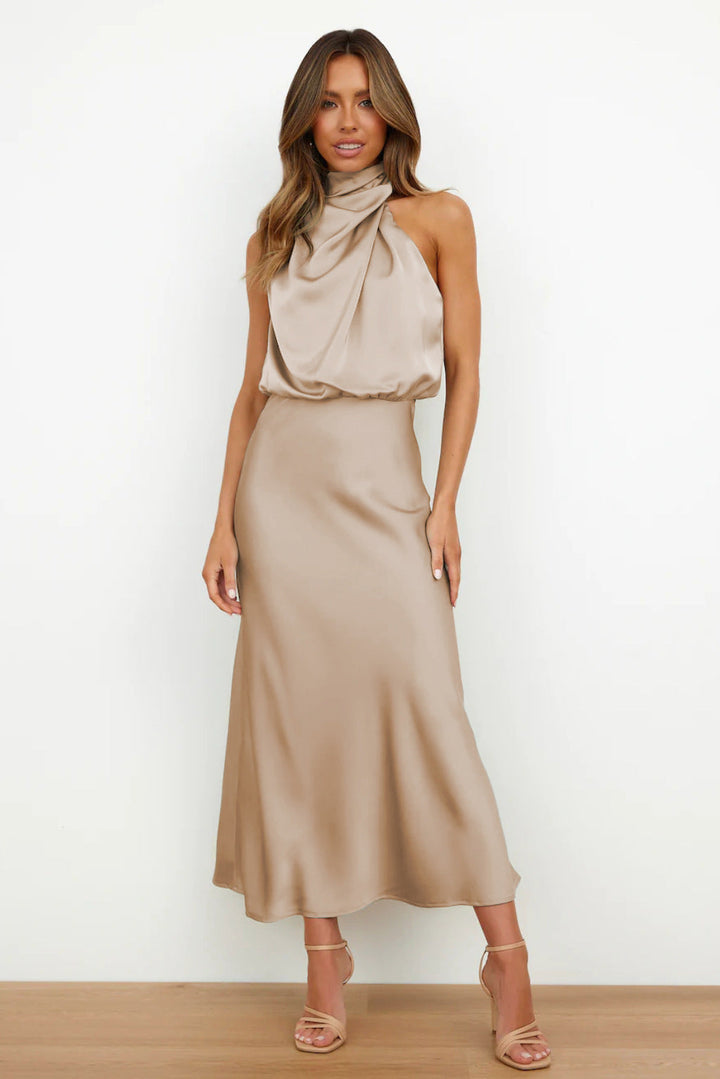 Penney's - Elegant Satin Dress