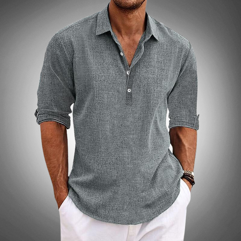 Leonardo™ | Classic Linen Shirt