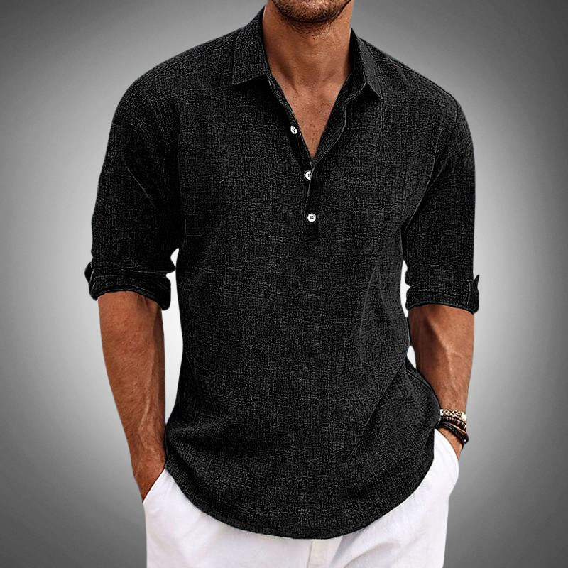 Leonardo™ | Classic Linen Shirt