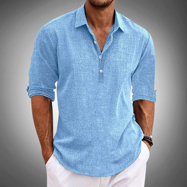 Leonardo™ | Classic Linen Shirt