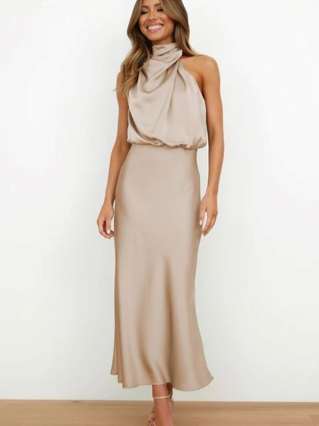 RILEY™ | Elegant Silk Dress