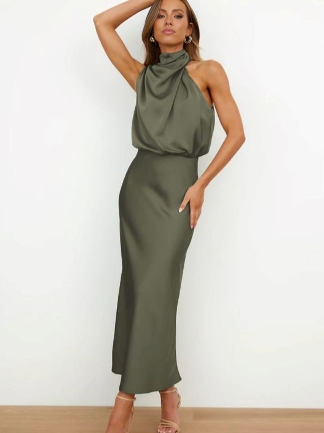 RILEY™ | Elegant Silk Dress