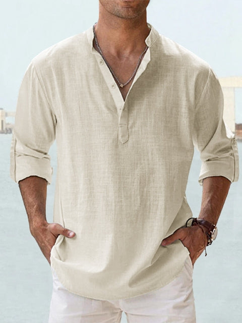 Damian - CASUAL LINEN SHIRT